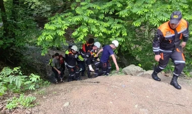 Lerikdə dərəyə yıxılan qadının vəziyyəti açıqlandı - FOTO