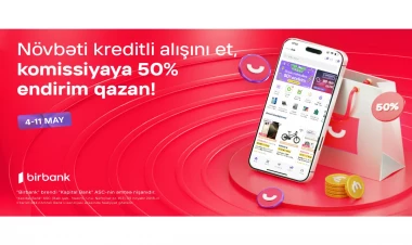 Umico kredit xətti ilə alış-verişə 50% komissiya endirimi