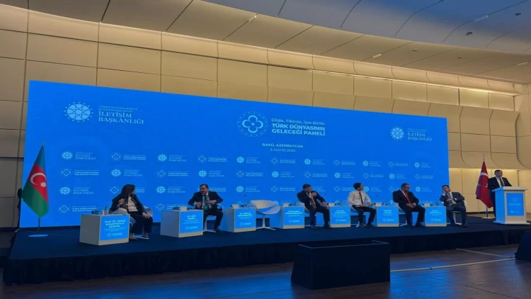 Bakıda “Dildə, Fikirdə, Əməldə Birlik: Türk Dünyasının Gələcəyi’’ adlı panel keçirilib - FOTO