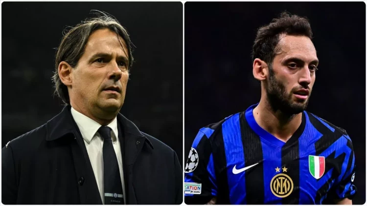 Çalhanoğlu və məşqçisi cəzalandırıldı