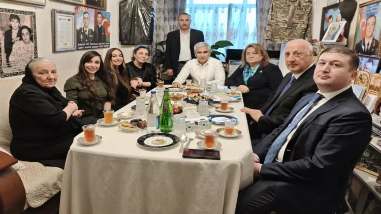 Leyla Əliyeva və Arzu Əliyeva Polad Həşimovun evində olublar - FOTO