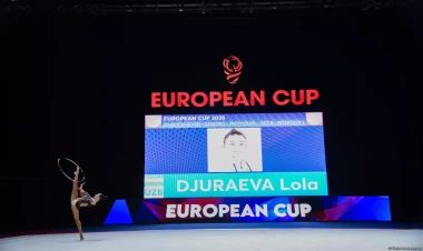 Bakıda “Bədii gimnastika üzrə Avropa kuboku”nun açılış mərasimi keçirilib - FOTO