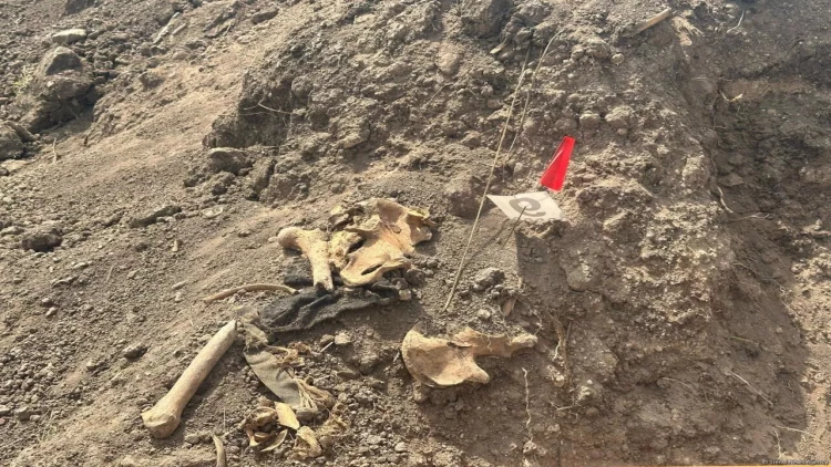 Xocalıda daha bir kütləvi məzarlıq aşkarlandı - FOTOlar