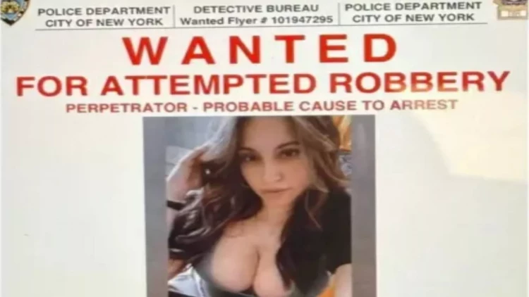 Axtarışa verilən qadının FOTOsu müzakirə yaratdı - Polislər yayıb