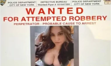 Axtarışa verilən qadının FOTOsu müzakirə yaratdı - Polislər yayıb