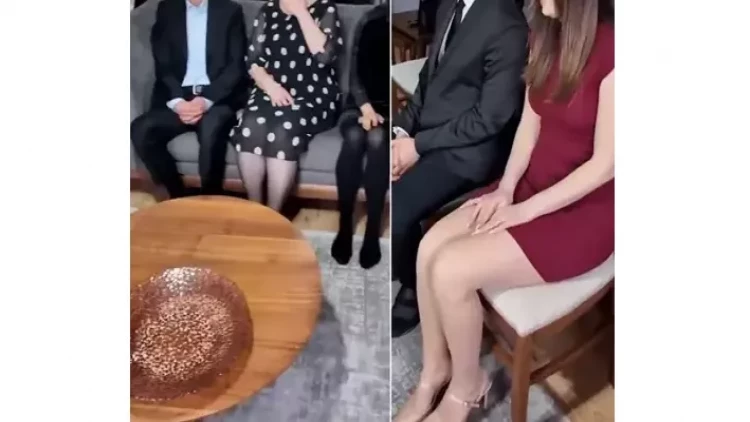 Qız istəməyə gələn ata oğlanı orada qoyub gəlinini 