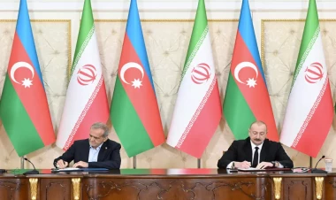 Azərbaycan ilə İran arasında imzalanmış sənədlər mübadilə edilib - VİDEO - FOTO