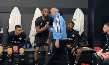 Qurban Qurbanov futbolçularını belə təbrik etdi - VİDEO