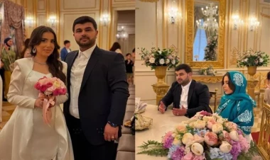 Cavanşir Məmmədovun nəvəsinin nikah günü - FOTO