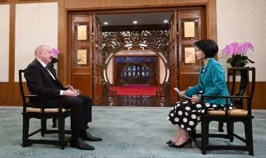 Azərbaycan Prezidenti: Xarici siyasət prioritetlərimiz sırasında Çin xüsusi yer tutur