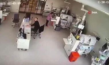 Zəlzələ anında həkimlərdən əsl qəhrəmanlıq - VİDEO