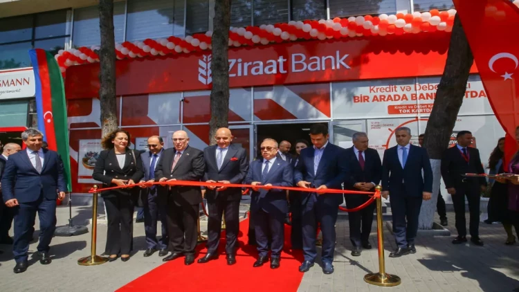 Ziraat Bank Azərbaycan 11-ci filialını müştərilərin istifadəsinə təqdim edib - FOTO