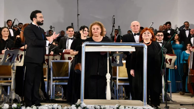 Leonid Vaynşteynin 80 illiyinə həsr olunmuş konsert keçirilib - FOTO
