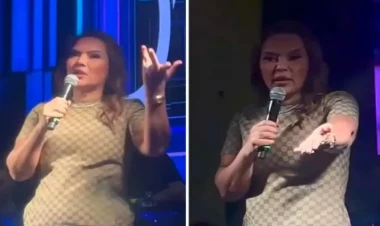 Məşhur müğənni siqaret çəkən kişini biabir elədi