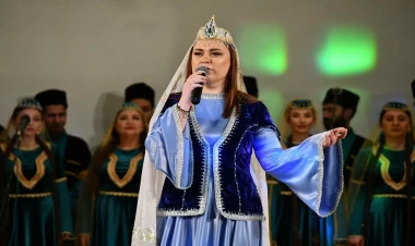 Azərbaycan Dövlət Mahnı və Rəqs Ansamblının “Nadir rəqslər” adlı möhtəşəm konserti keçirilib - FOTO