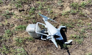 Dövlət sərhədində müşahidə edilən PUA zərərsizləşdirilib - FOTOlar