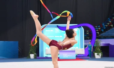 Bakıda bədii gimnastika üzrə Dünya Kubokuna start verildi