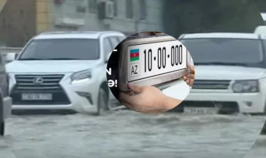 Yağışda itən avtomobil nömrələri - dublikat verilirmi? - “Cəmi 60 manata...” - AÇIQLAMA