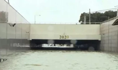 6 ay sonra yenə həmin tuneli su basdı - FOTO