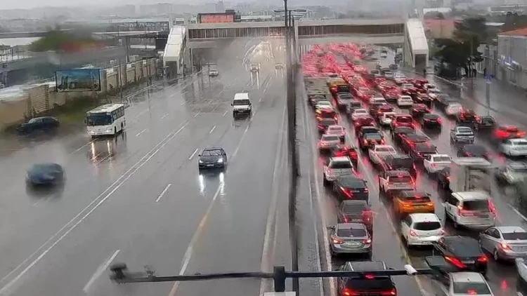 Hazırda paytaxt yollarında vəziyyət - YENİLƏNİB - FOTOlar