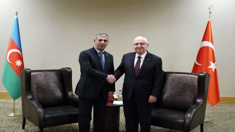 Zakir Həsənov və Yaşar Güler Antalyada hərbi əməkdaşlığın cari vəziyyətini müzakirə etdilər - VİDEO - FOTO