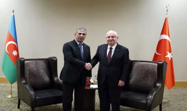 Zakir Həsənov və Yaşar Güler Antalyada hərbi əməkdaşlığın cari vəziyyətini müzakirə etdilər - VİDEO - FOTO