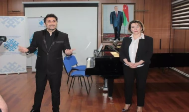 Gəncədə fortepiano və vokal ixtisasları üzrə ustad dərsləri təşkil olunub - FOTO