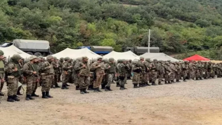 Ermənistanda ehtiyatda olan hərbçilərə təlim keçiriləcək