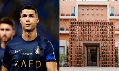 Kriştianu Ronaldunun hoteli yandı - VİDEO