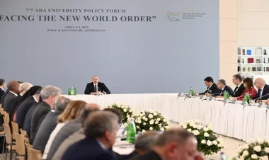 Prezident beynəlxalq forumda Avropa Komissiyasının Azərbaycana münasibətindən danışıb - VİDEO