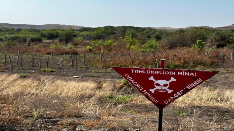 Azad edilmiş ərazilərdə daha 120 mina zərərsizləşdirilib