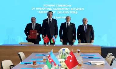 Naxçıvandan Türkiyəyə elektrik enerjisinin ixracı ilə bağlı Əməliyyat Müqaviləsi imzalandı