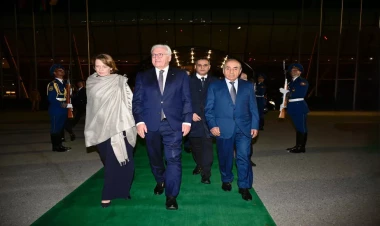 Almaniya Prezidentinin Azərbaycana səfəri başa çatıb - FOTO