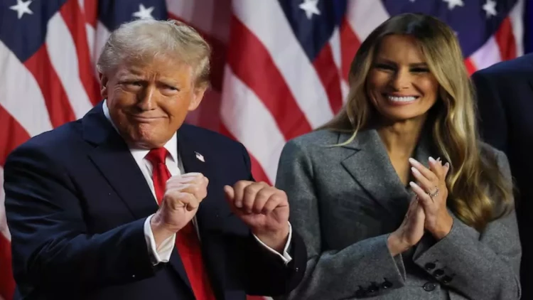 Trampın arvadının paltosu diqqət çəkdi - FOTOlar