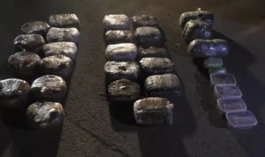 Yardımlıda İran vətəndaşları saxlanılıb, onlardan 36 kq narkotik vasitə götürülüb