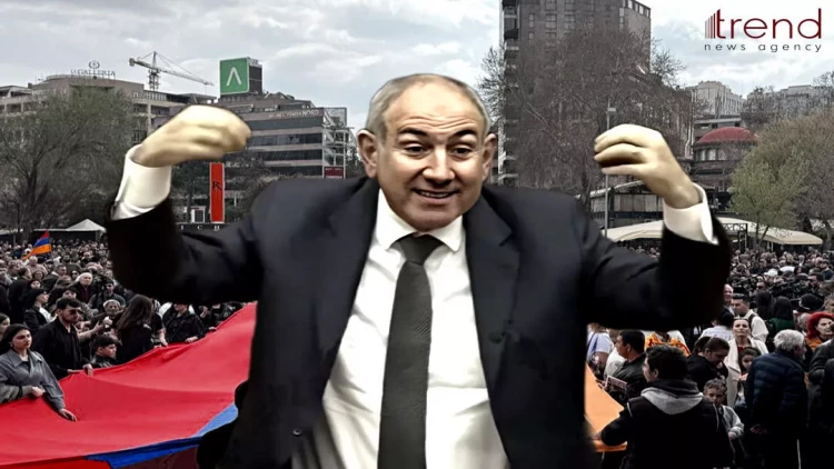 Paşinyan yenə siyasi təlxəklik edir