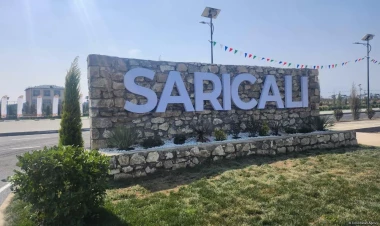Sarıcalı kəndində 2 mərhələ üzrə 425 fərdi evin inşası nəzərdə tutulub - FOTOlar