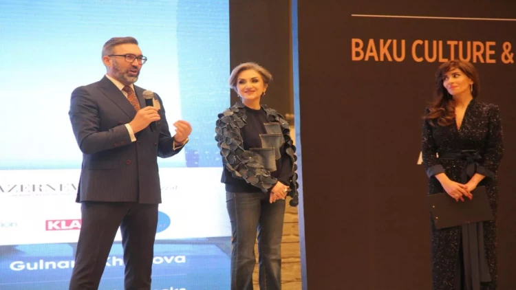 Bakıda ilk dəfə Beynəlxalq Mədəniyyət və Sənət Moda Həftəsinin açılışı olub - FOTOlar