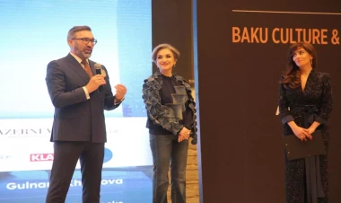 Bakıda ilk dəfə Beynəlxalq Mədəniyyət və Sənət Moda Həftəsinin açılışı olub - FOTOlar