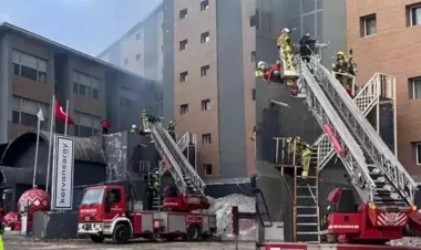 Türkiyədə bu dəfə Uludağda hotel yandı - Ölənlər var - YENİLƏNİB - FOTOlar