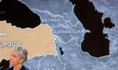 Fransa kanalı Ermənistanı xəritədən sildi - FOTO