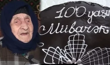 100 yaşlı Fatma nənənin heç bir xəstəliyi yoxdur - VİDEO