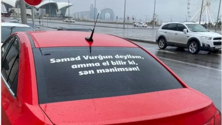 Avtomobil şüşələrinə yazı yazdıranların DİQQƏTİNƏ! - VİDEO