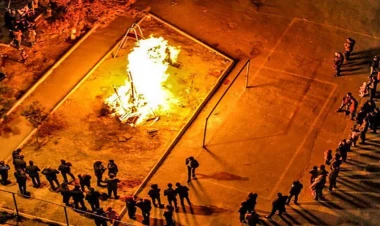 Novruz şənliyində dəhşətli hadisə - VİDEO