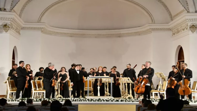 Filarmoniyada Dövlət Kamera Orkestrinin konserti keçirilib - FOTO