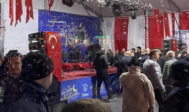 Türkiyədə Ramazan tədbirində bədbəxt HADİSƏ - Yaralılar var - VİDEO