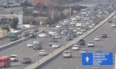 Bakı-Sumqayıt yolundakı ağır qəzanın VİDEOSU