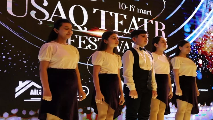“1-ci Uşaq Teatr Festivalı” nın açılış mərasimi baş tutdu -  FOTO