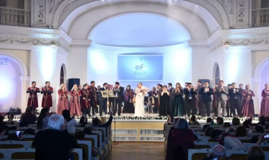 Fikrət Əmirov I Ümumrespublika Musiqi Festivalının açılış konserti keçirilib - FOTO