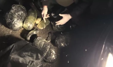 Göyçayda ƏMƏLİYYAT: silahlı narkotacir tutuldu - VİDEO - FOTO